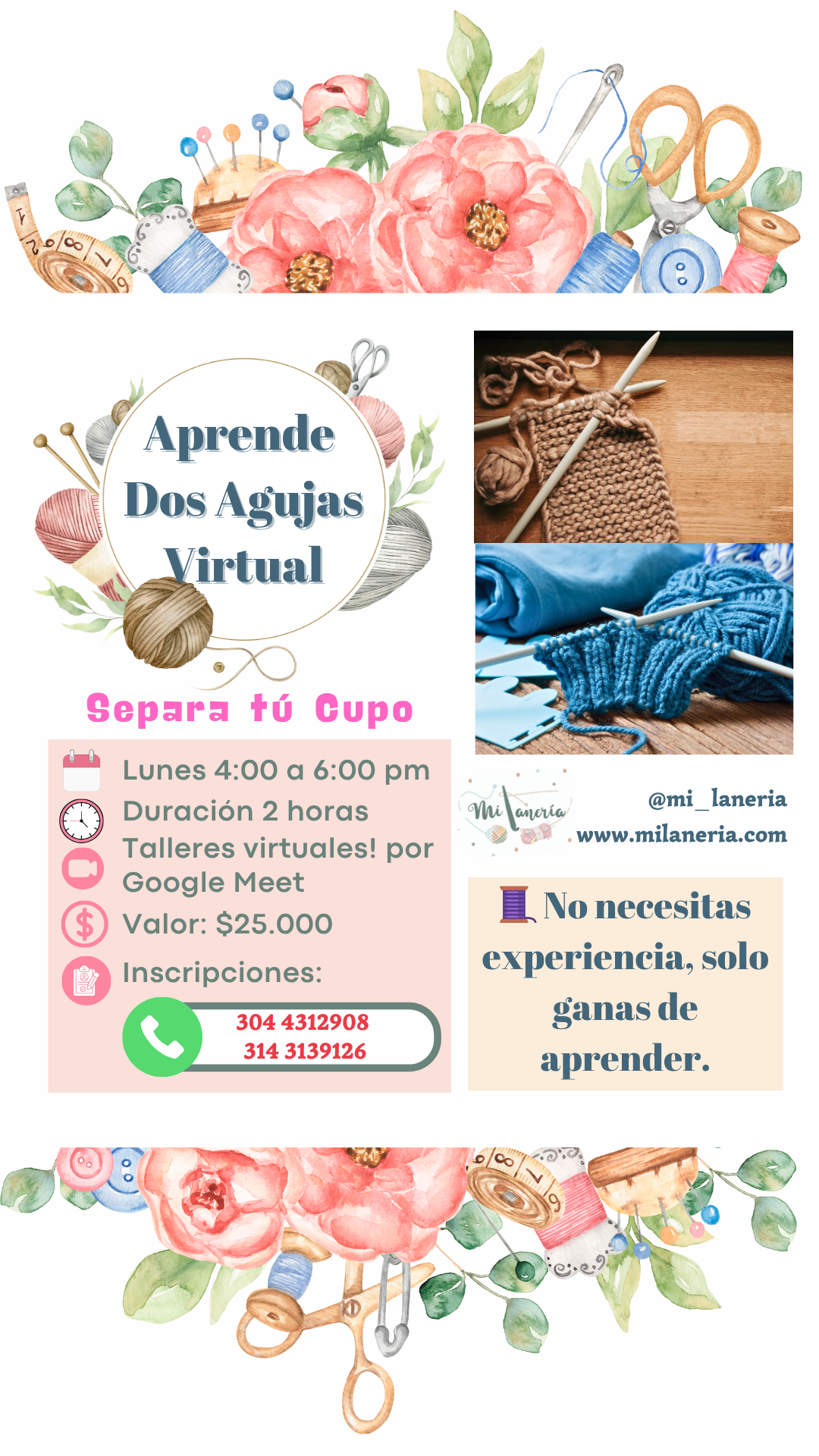 Taller Virtual de Tejido 2025