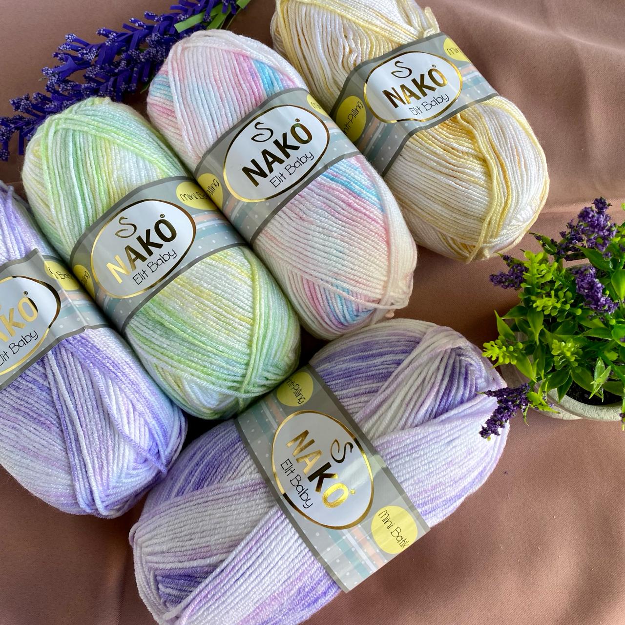 Nako Elit Baby Mini Batik - Ultimas unidades