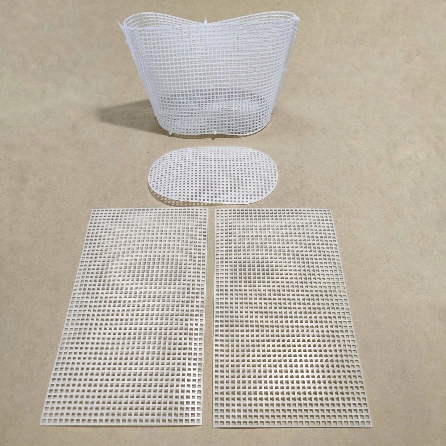 Rejilla Bolso Canasta plastica Canvas