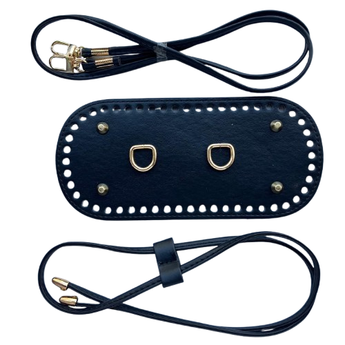 Kit base, cordón y asa para bolso en sintetico