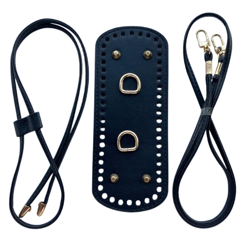Kit base, cordón y asa para bolso en sintetico