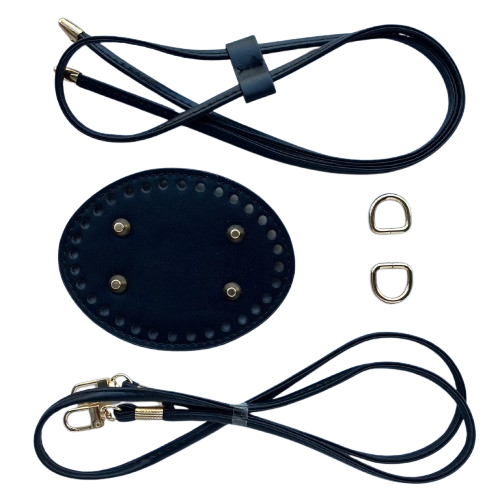 Kit base, cordón y asa para bolso en sintetico