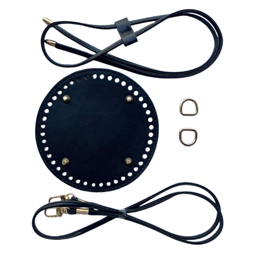 Kit base, cordón y asa para bolso en sintetico