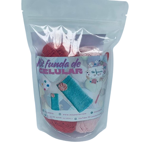 Kit de tejido Funda Celular