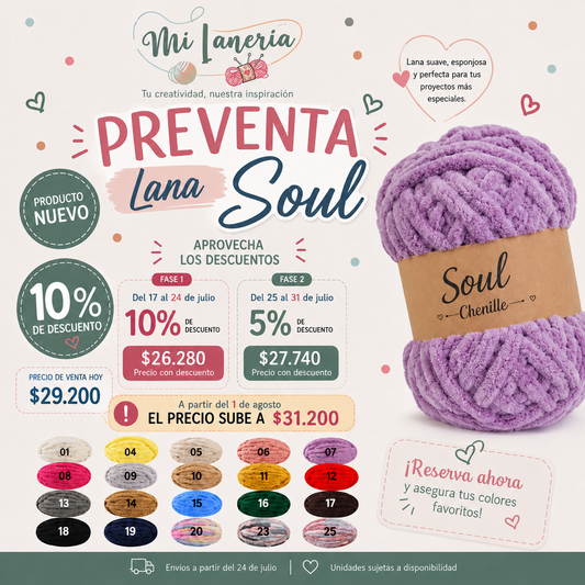 Soul Mi lanería - Chenille