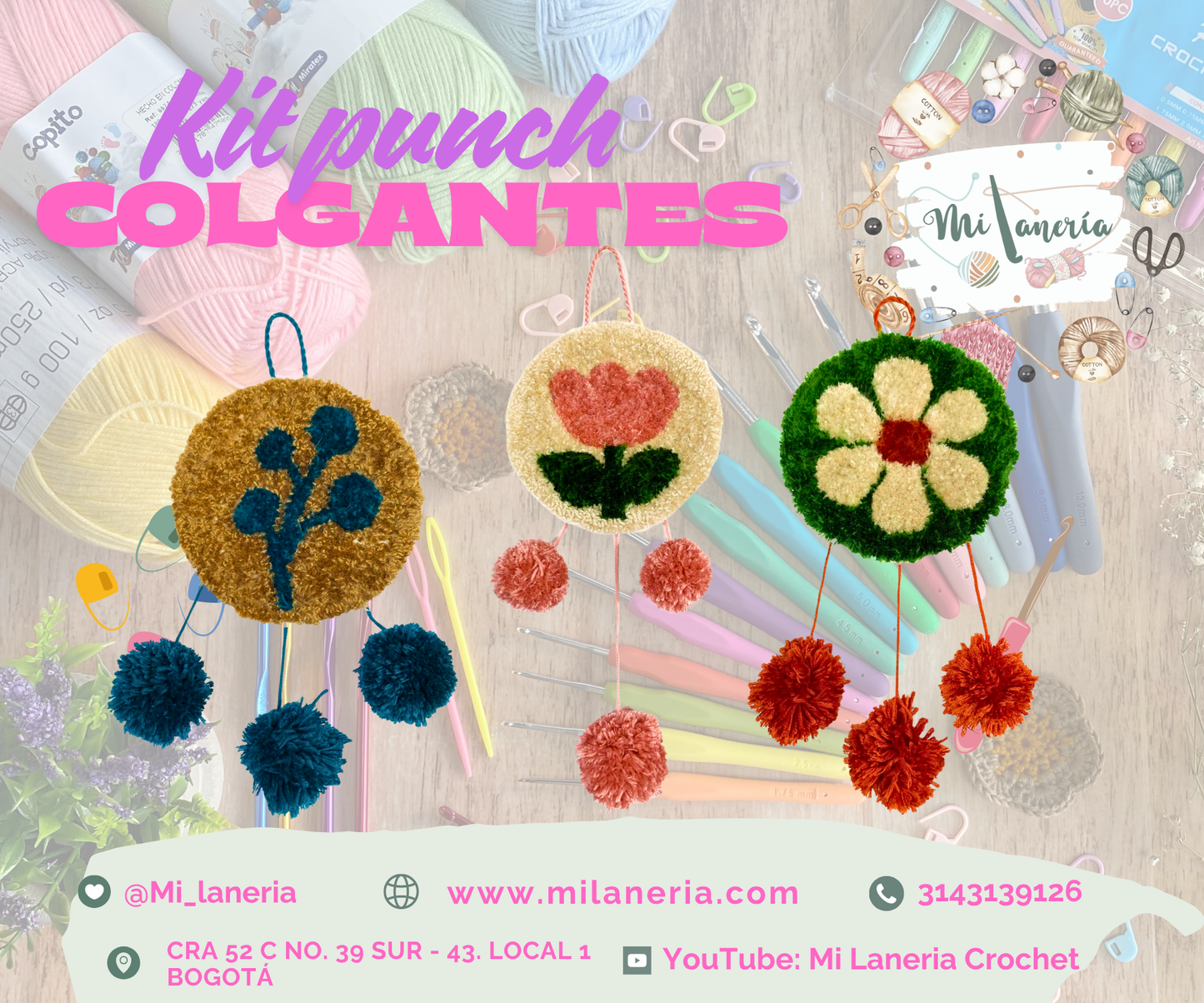 Kit de bordado punch