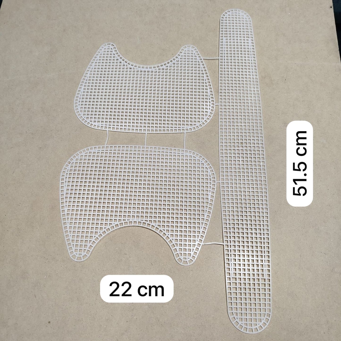 Rejilla Bolso Luna plastica Canvas