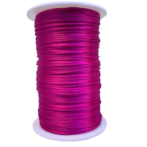 Cordón seda 2 mm x carrete