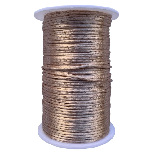 Cordón seda 2 mm x carrete