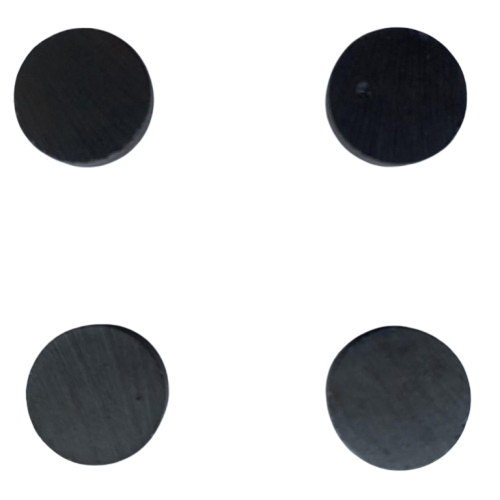 Iman Negro redondo 20 mm