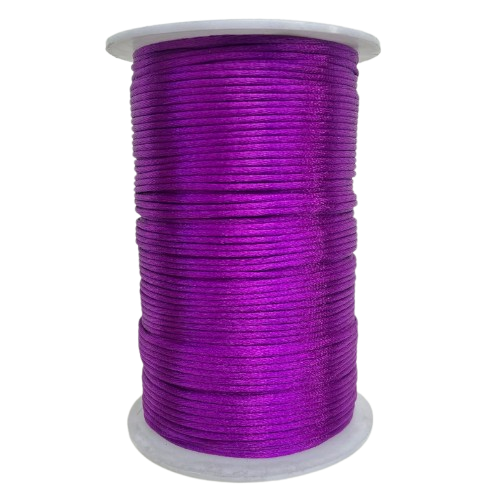 Cordón seda 2 mm x carrete